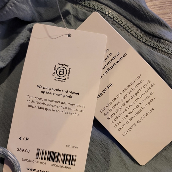 Athleta Capri Pant Size 4 - Picture 5 of 5